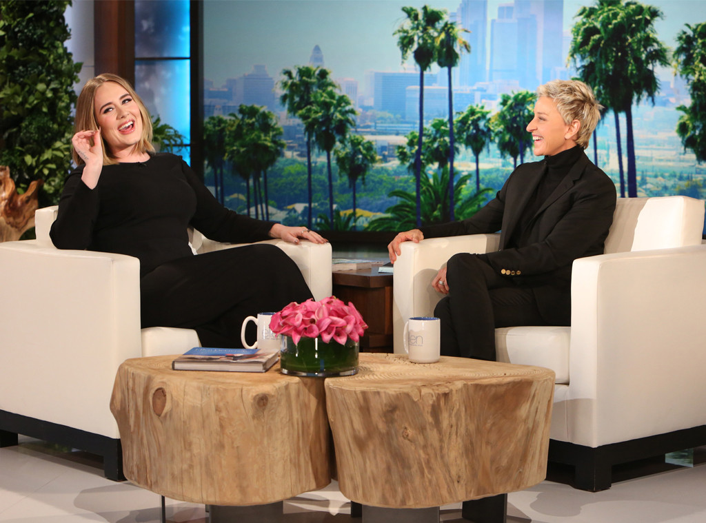 Adele, Ellen DeGeneres, Jamba Juice Adele, Ellen DeGeneres, Jamba Juice